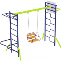 Уличный спортивный комплекс Детвора с качелей  