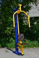 Тренажер, жим сидя от груди (Одинарный), RM-02, + Бесплатная доставка