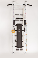 Шведская стенка переставным турником Demos Mix