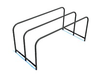 Брусья гнутые двойные