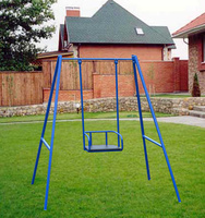 Качель одноместная. Металлическая 